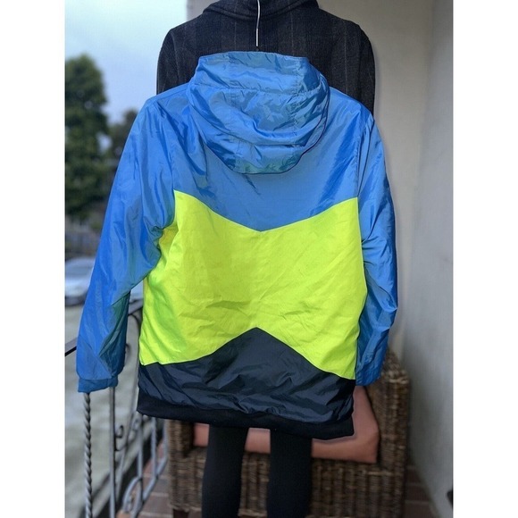 Champion Boys Reversible Quilted Windbreaker Jacket Hooded Size XL 16 - Picture 7 of 11